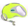 Retractable Pet Leash Automatic with Nylon Ribbon Cord Soft Hand Grip Extendable Traction Rope Break & Lock System