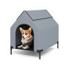 Pet House with Ventilated Windows for Indoor & Outdoor