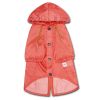 Touchdog Split-Vent Designer Waterproof Dog Raincoat